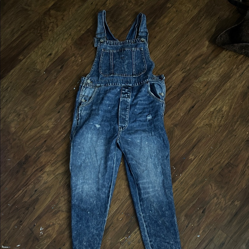 Men's Blue Denim Overalls